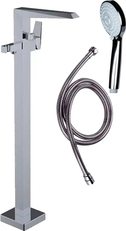 Напольный смеситель для ванны с душем Clever Ventu Platinum 99439 Sancos — официальный сайт