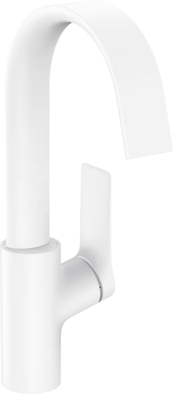Смеситель для раковины Hansgrohe Vivenis 210 75030700 матовый белый Sancos — официальный сайт