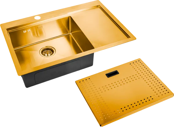 Мойка кухонная Zorg Master N-7852-L Bronze