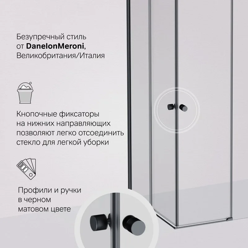 Душевой уголок AM.PM X-Joy W94G-403-9090-BТ1К 90х90 см Sancos — официальный сайт