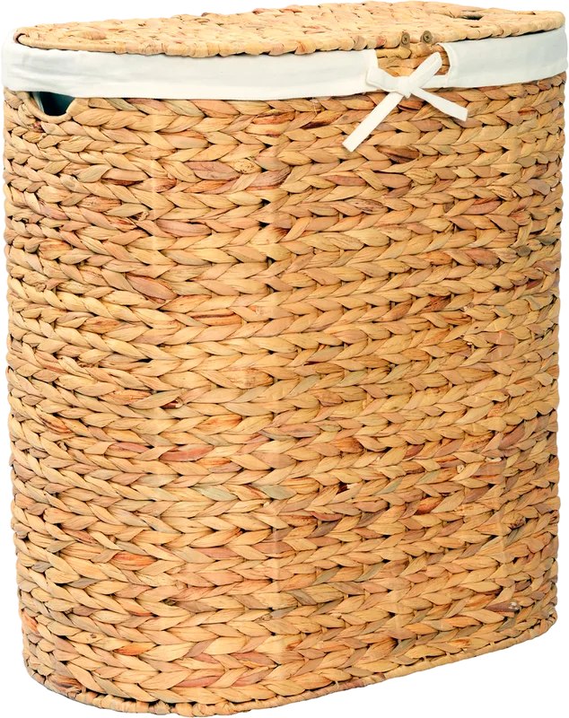 Корзина для белья Wasserkraft Dill WB-610-L светло-коричневая, большая Sancos — официальный сайт