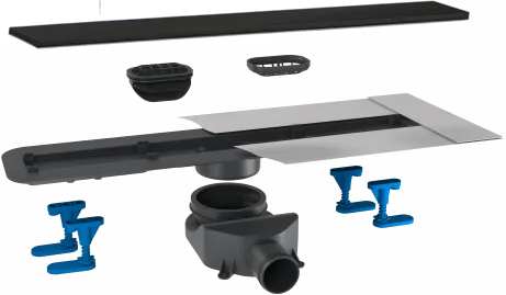 Душевой трап (лоток) BETTOSERB Frameless Line 750 черный матовый Sancos — официальный сайт