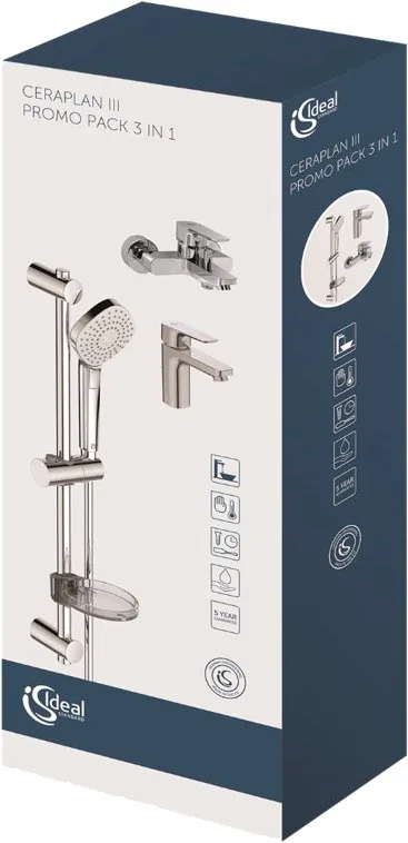 Комплект для ванной Ideal Standard Ceraplan III BD005AA Sancos — официальный сайт