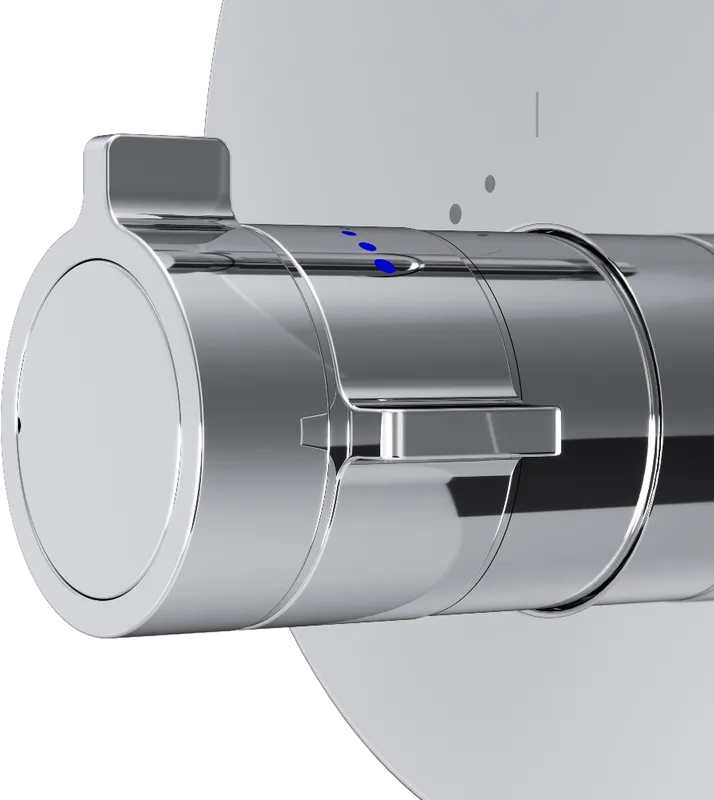 Термостатический смеситель встраиваемый AM.PM X-Joy F85A45600 С ВНУТРЕННЕЙ ЧАСТЬЮ, хром Sancos — официальный сайт