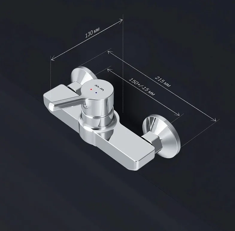 Смеситель для душа AM.PM X-Joy S F85B20000 хром Sancos — официальный сайт