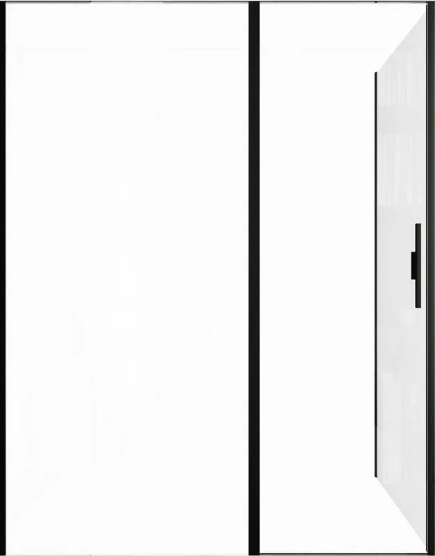 Душевой уголок Allen Brau Priority 160x90, профиль черный браш, стекло прозрачное Sancos — официальный сайт