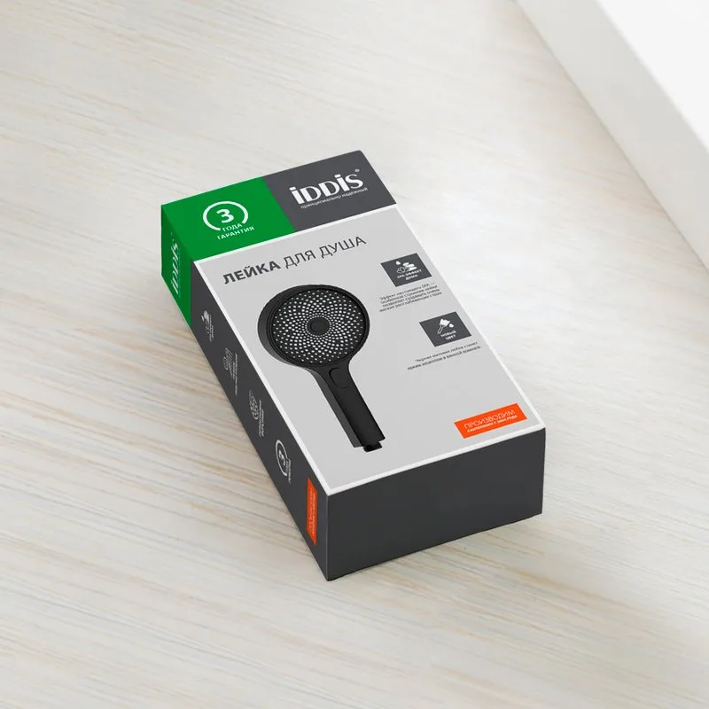 Душевая лейка IDDIS SpaHome SPA3F0Bi18 Sancos — официальный сайт