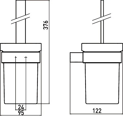 Ершик Emco Loft 0515 016 00 подвесной, сталь Sancos — официальный сайт