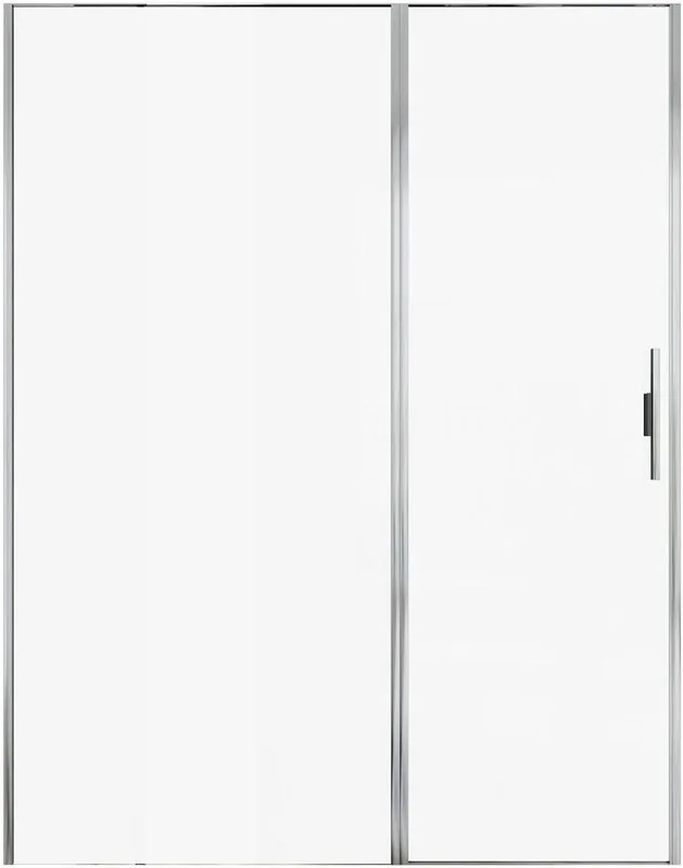 Душевая дверь в нишу Allen Brau Priority 3.31037.00 160 см, профиль хром, стекло прозрачное Optiwhit Sancos — официальный сайт