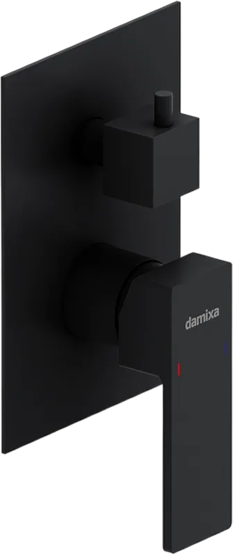 Встраиваемый смеситель Damixa Gala 537100300 С ВНУТРЕННЕЙ ЧАСТЬЮ, матовый черный Sancos — официальный сайт