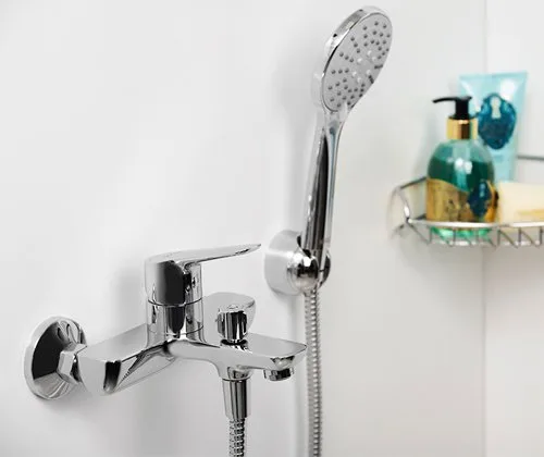 Смеситель для ванны с душем Wasserkraft Lippe 4501 Sancos — официальный сайт