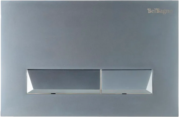 Кнопка смыва BelBagno Marmi BB011-MR-CHROME.M хром матовый Sancos — официальный сайт