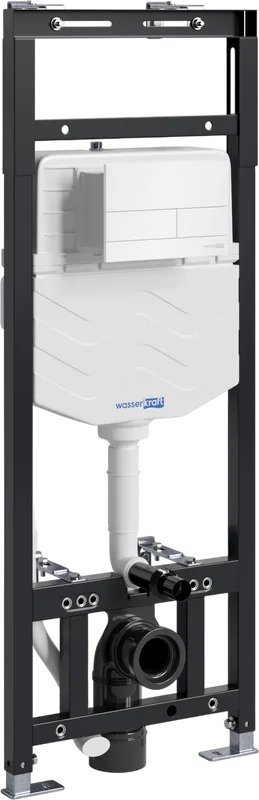Система инсталляции для унитазов Wasserkraft Alme 15TLT.010.ME.WH04, с кнопкой смыва белой Sancos — официальный сайт