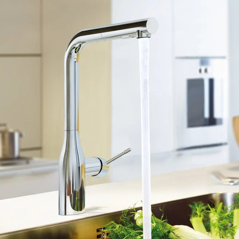 Смеситель для кухни Grohe Essence 30270000 хром Sancos — официальный сайт