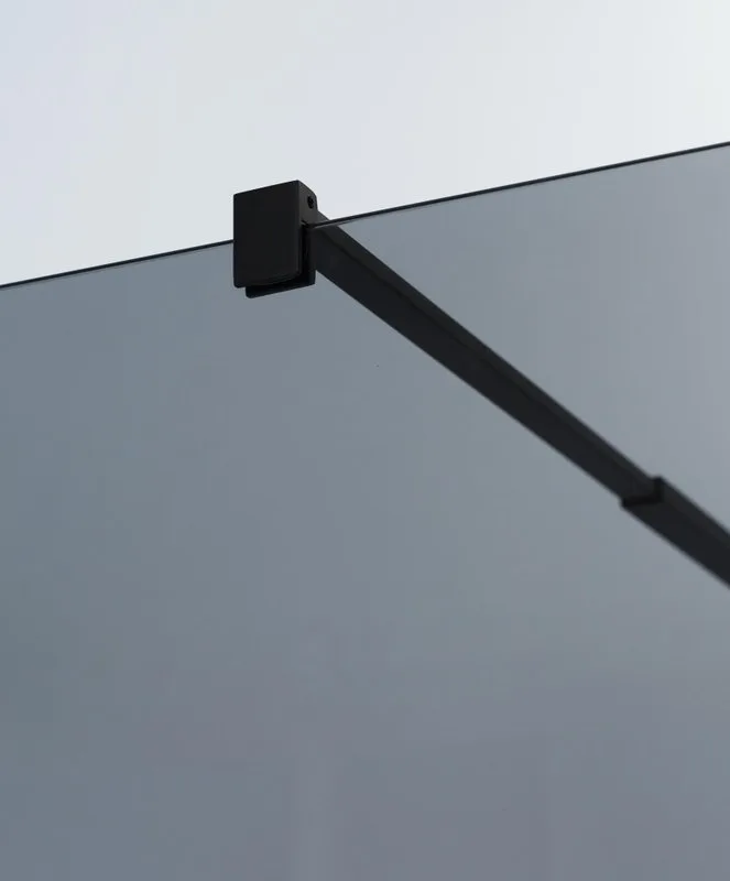 Душевая перегородка Cezares Liberta -L-1-100-GR-NERO Sancos — официальный сайт