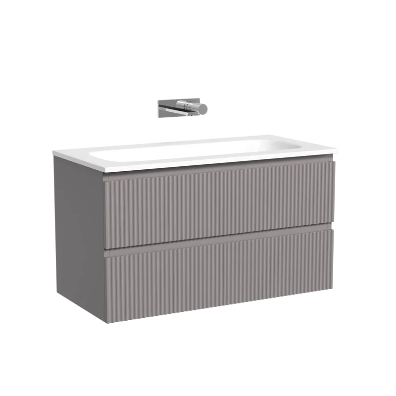 Тумба с раковиной Sancos Snob R 90 подвесная, doha soft, раковина СN7019wx Sancos — официальный сайт