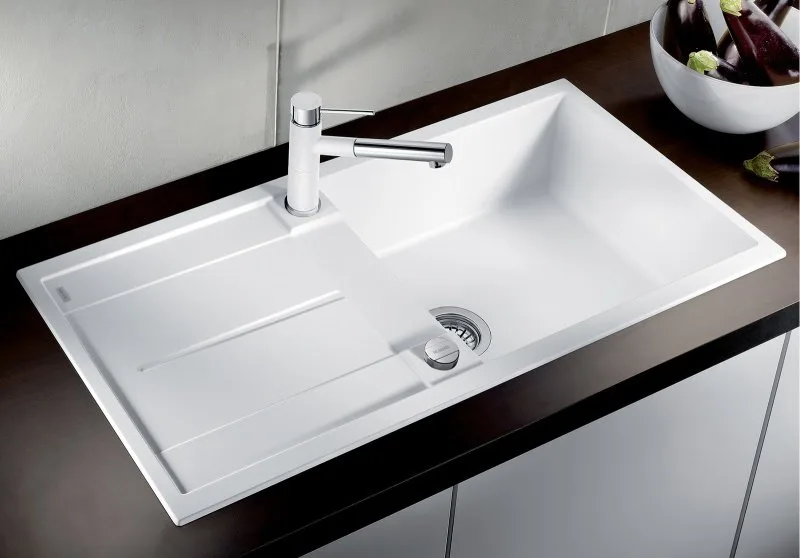 Мойка кухонная Blanco Metra XL 6S 515280 белая Sancos — официальный сайт