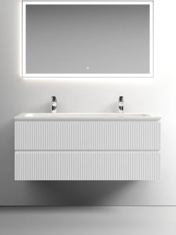 Тумба под раковину Sancos Snob T 120 подвесная Bianco (белый), SNT120W Sancos — официальный сайт
