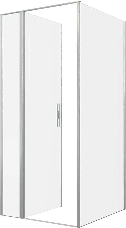 Душевой уголок Allen Brau Priority 90x100, профиль серебро браш, стекло прозрачное Sancos — официальный сайт