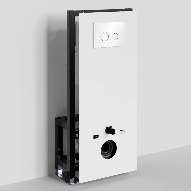 Система инсталляции для унитазов Wasserkraft Glan 66TLT.010.ME.WH.WH01, с кнопкой смыва белой Sancos — официальный сайт