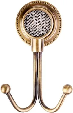 Крючок Boheme Royal Cristal Bronze двойной Sancos — официальный сайт