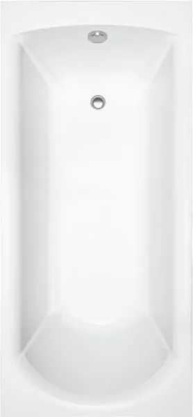 Ванна из литьевого мрамора Delice Astra 180х80 см, пристенная