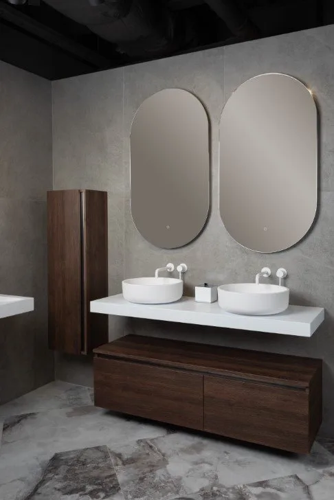 Зеркало Armadi Art Vallessi 568 110x60 овальное, с подсветкой Sancos — официальный сайт