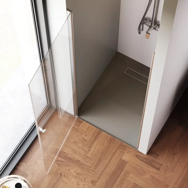 Душевая дверь в нишу AM.PM Sunny W87G-80-1P-MT 80 см Sancos — официальный сайт
