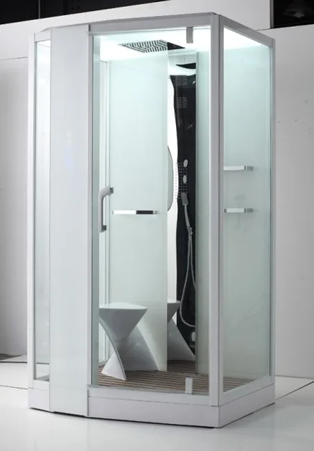 Душевая кабина Orans SR-89105LS, белая, с хамамом и сиденьем Sancos — официальный сайт