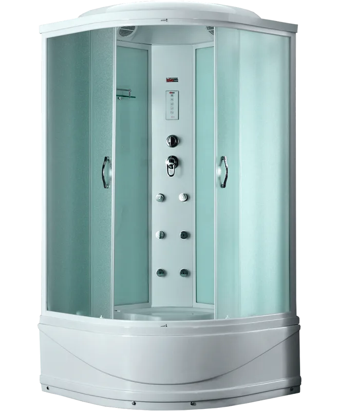 Душевая кабина Timo Eco TE-0700, с высоким поддоном, с сиденьем Sancos — официальный сайт