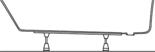 Ножки Ravak Asymmetric CY44000000 Sancos — официальный сайт