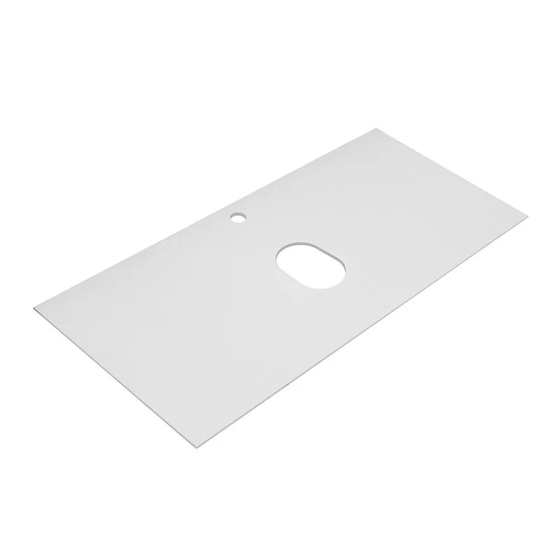 Столешница в ванную под раковину Cezares Slider SLD-100/48-BO bianco opaco Sancos — официальный сайт