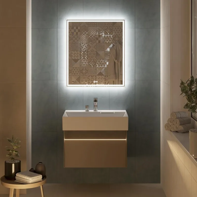 Зеркало KERAMA MARAZZI Tecno 70 белое, с подсветкой Sancos — официальный сайт
