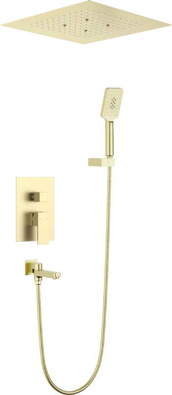 Душевой комплект Timo Selene SX-2039/17SM, С ВНУТРЕННЕЙ ЧАСТЬЮ, золото матовое Sancos — официальный сайт