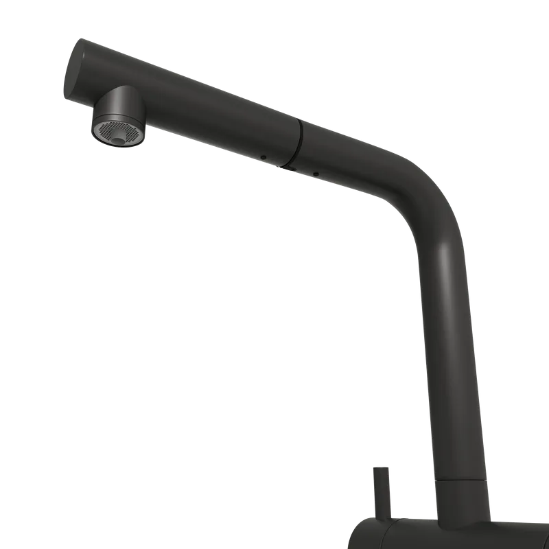Смеситель для кухни Emar Steel ЕСВ 7017 black Sancos — официальный сайт