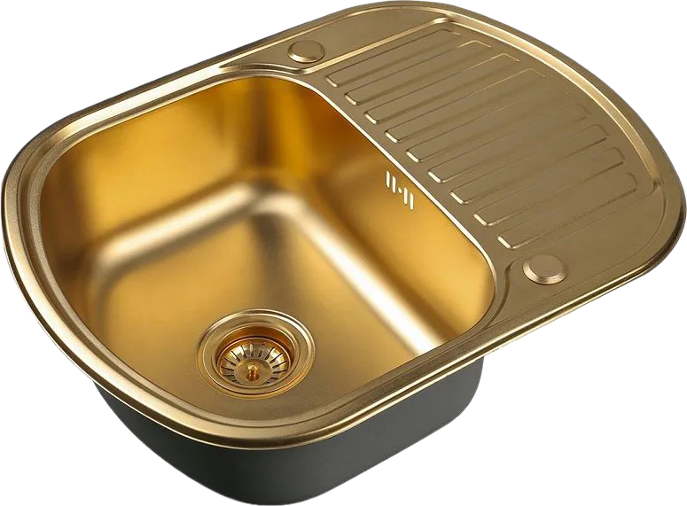 Мойка кухонная Zorg Inox PVD SZR-6249 bronze Sancos — официальный сайт