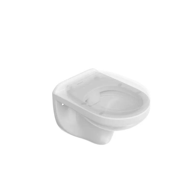 Унитаз подвесной KERAMA MARAZZI Pro KPRO.wc.02 безободковый, крышка-сиденье микролифт Sancos — официальный сайт