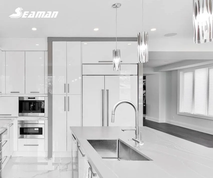 Смеситель для кухни Seaman Eco Venice SSN-1069 steel satin Sancos — официальный сайт