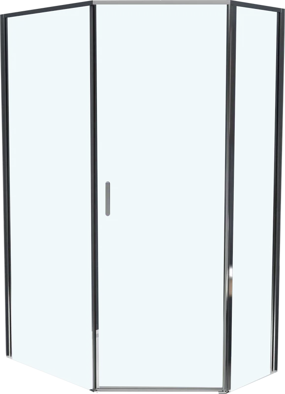 Душевой уголок BelBagno Uno 195 PH 1 100/80  C Cr стекло прозрачное Sancos — официальный сайт