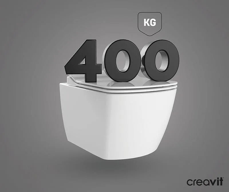 Чаша для унитаза подвесного Creavit Elegant EG321-00CB00E-0000 белая Sancos — официальный сайт