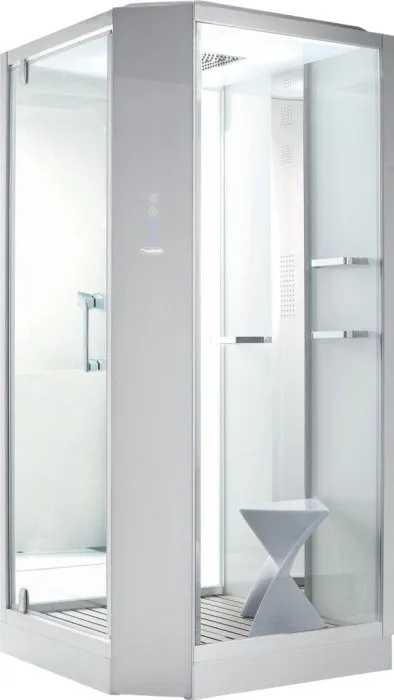 Душевая кабина Orans SR-89101LS, белая, с хамамом и сиденьем Sancos — официальный сайт