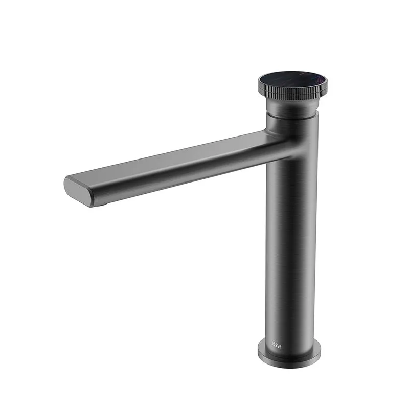 Смеситель для раковины Black&White Gravity 7307GM gun metal Sancos — официальный сайт