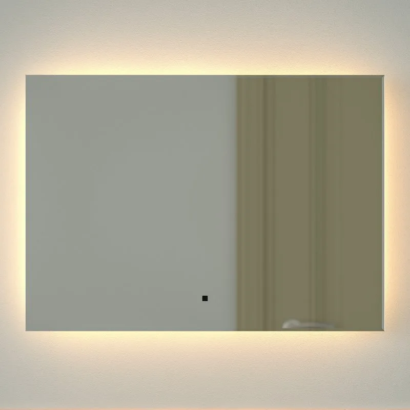 Зеркало Defesto Glow DF 2514RH 70х50 с LED-подсветкой, 3000 K, инфракрасный выключатель