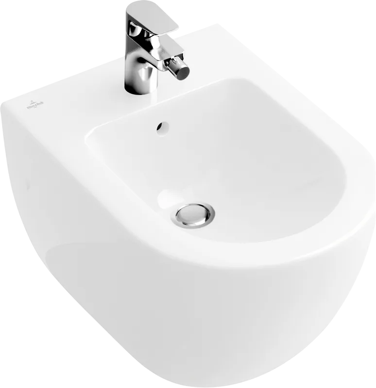 Биде подвесное Villeroy & Boch Subway 2.0 5400 00R1 alpin, Сeramicplus Sancos — официальный сайт