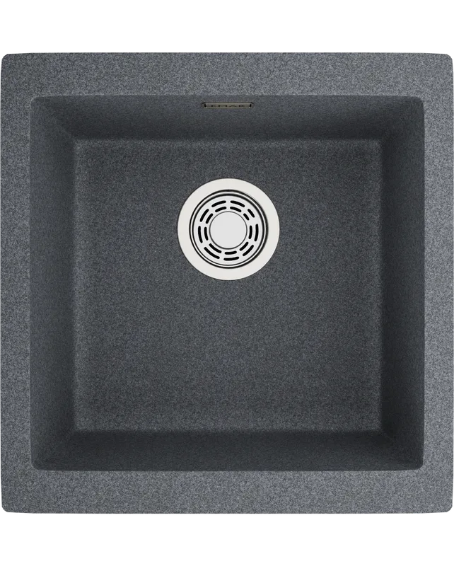 Мойка кухонная Emar Quartz EMQ-1455.P, антрацит Sancos — официальный сайт