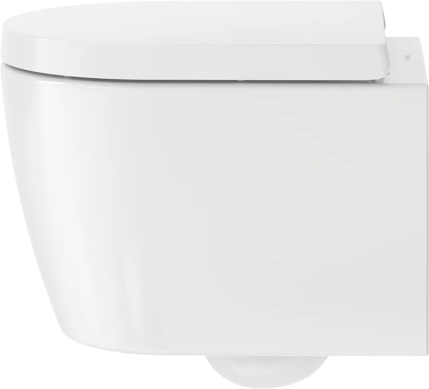 Крышка-сиденье Duravit ME by Starck 0020190000 с микролифтом, петли хром Sancos — официальный сайт