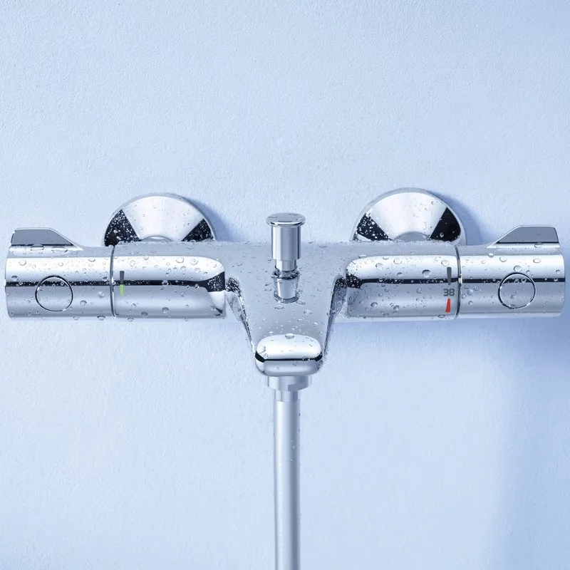 Термостатический смеситель Grohe Grohtherm 800 34576000, для ванны с душем Sancos — официальный сайт