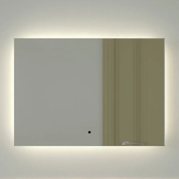 Зеркало Defesto Glow DF 2504RH 70х50 с LED-подсветкой, 4 500 K, инфракрасный выключатель