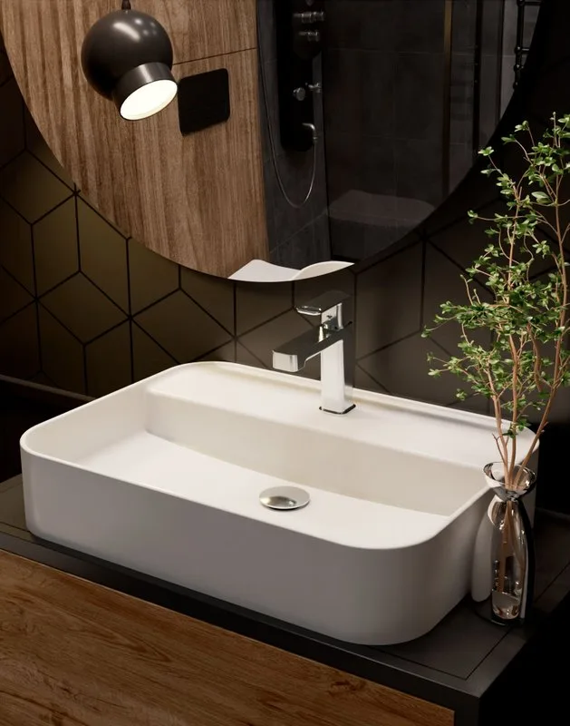 Смеситель для раковины хром, AQUAme Parma AQM6610CR Sancos — официальный сайт