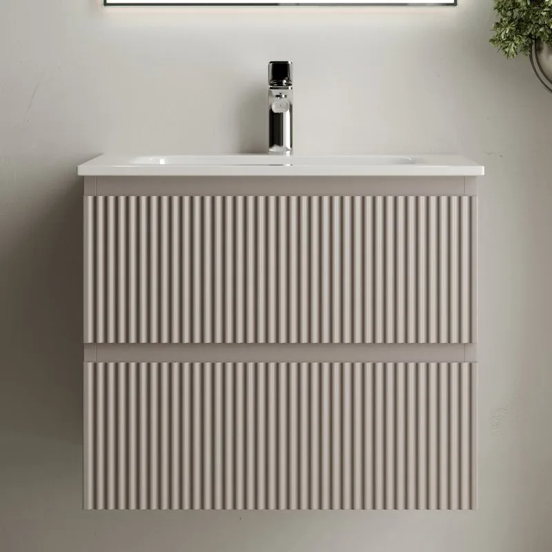 Тумба с раковиной Sancos Snob R 60 см, doha soft Sancos — официальный сайт